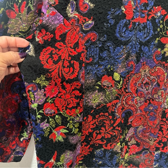 Floral Women's‎ Jacket - Multicolor - Picture 9 of 11